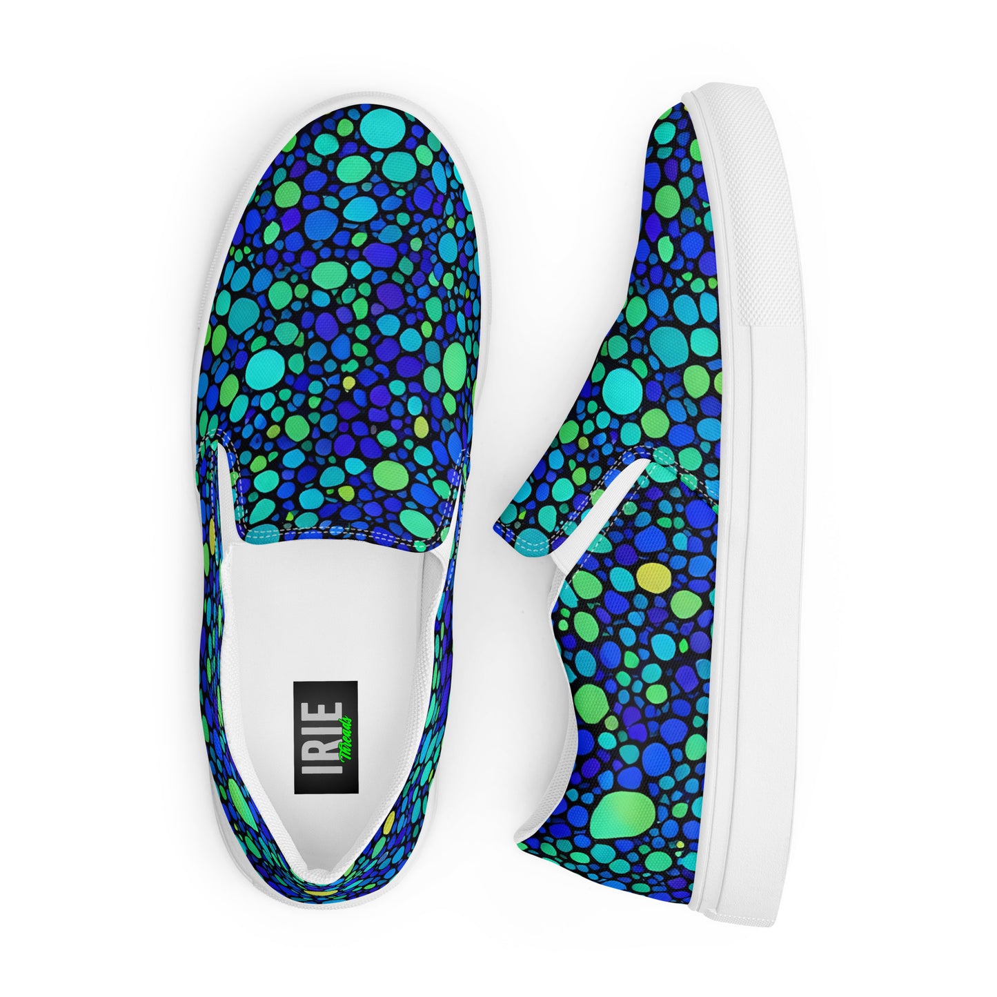 Women’s Blu Spek Slip on Canvas Shoes