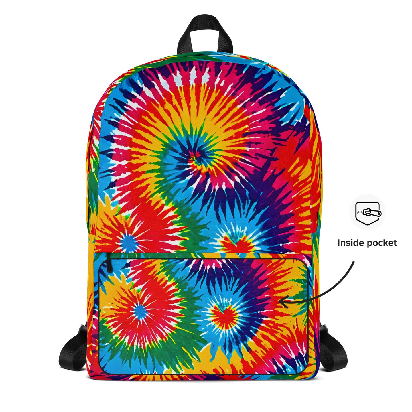 Medium Tie-Dye Print Backpack