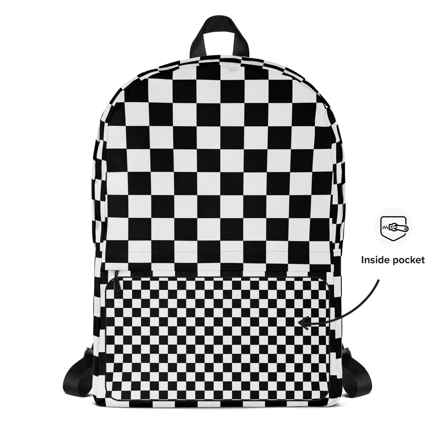 Medium Checker Backpack