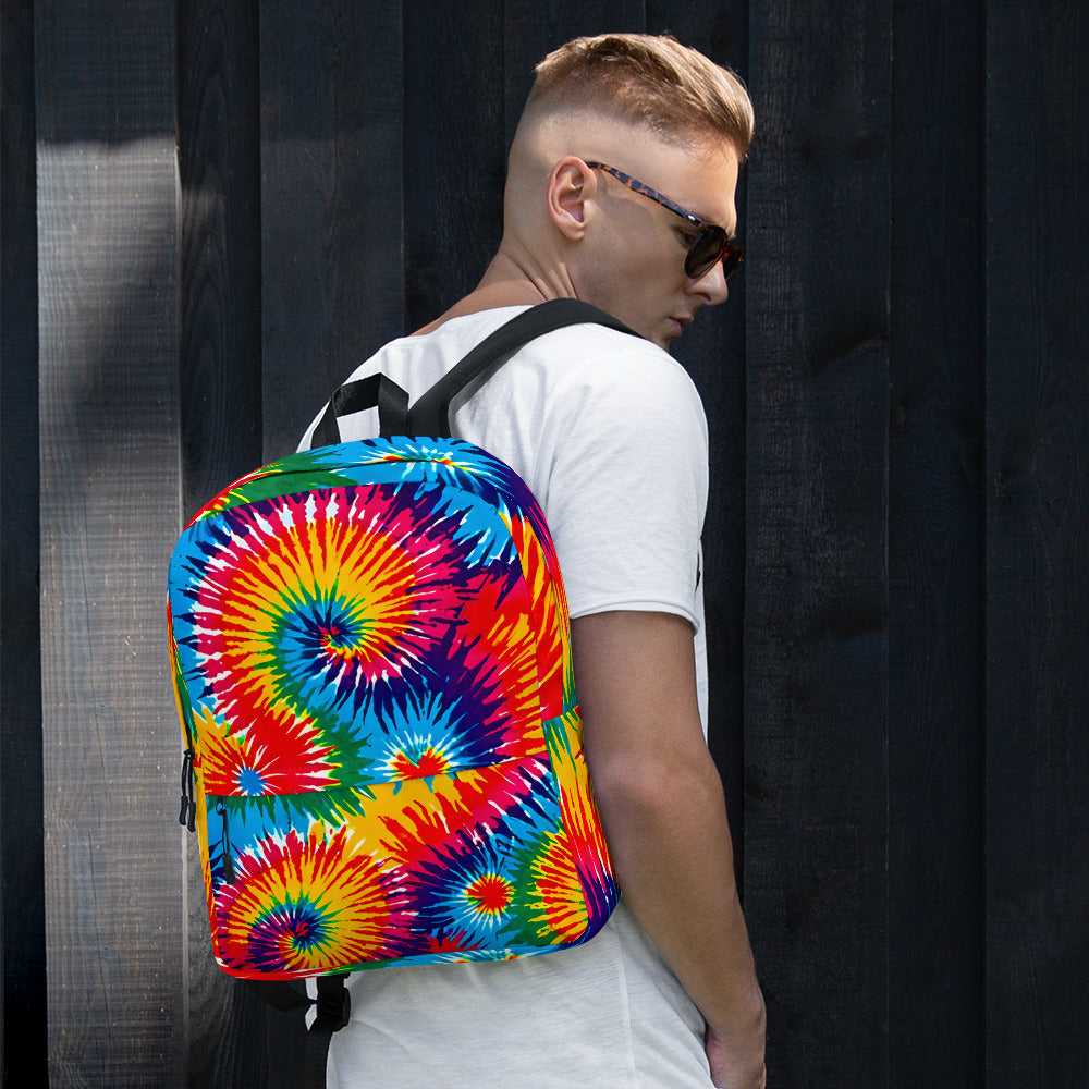 Medium Tie-Dye Print Backpack