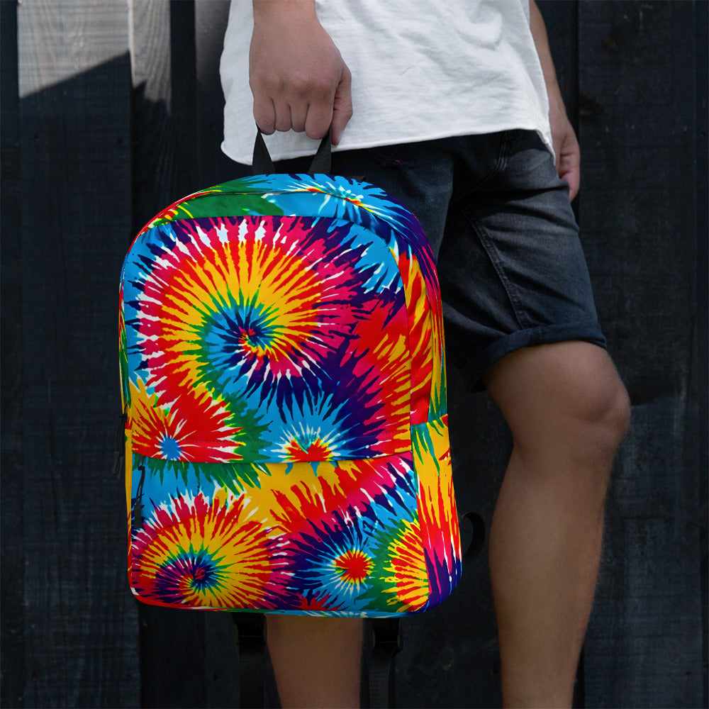 Medium Tie-Dye Print Backpack