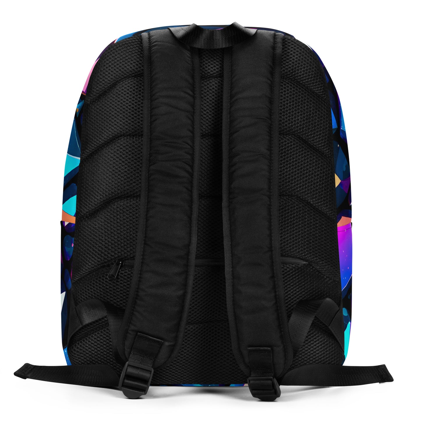 Iridescent Crystal Print Minimalist Backpack