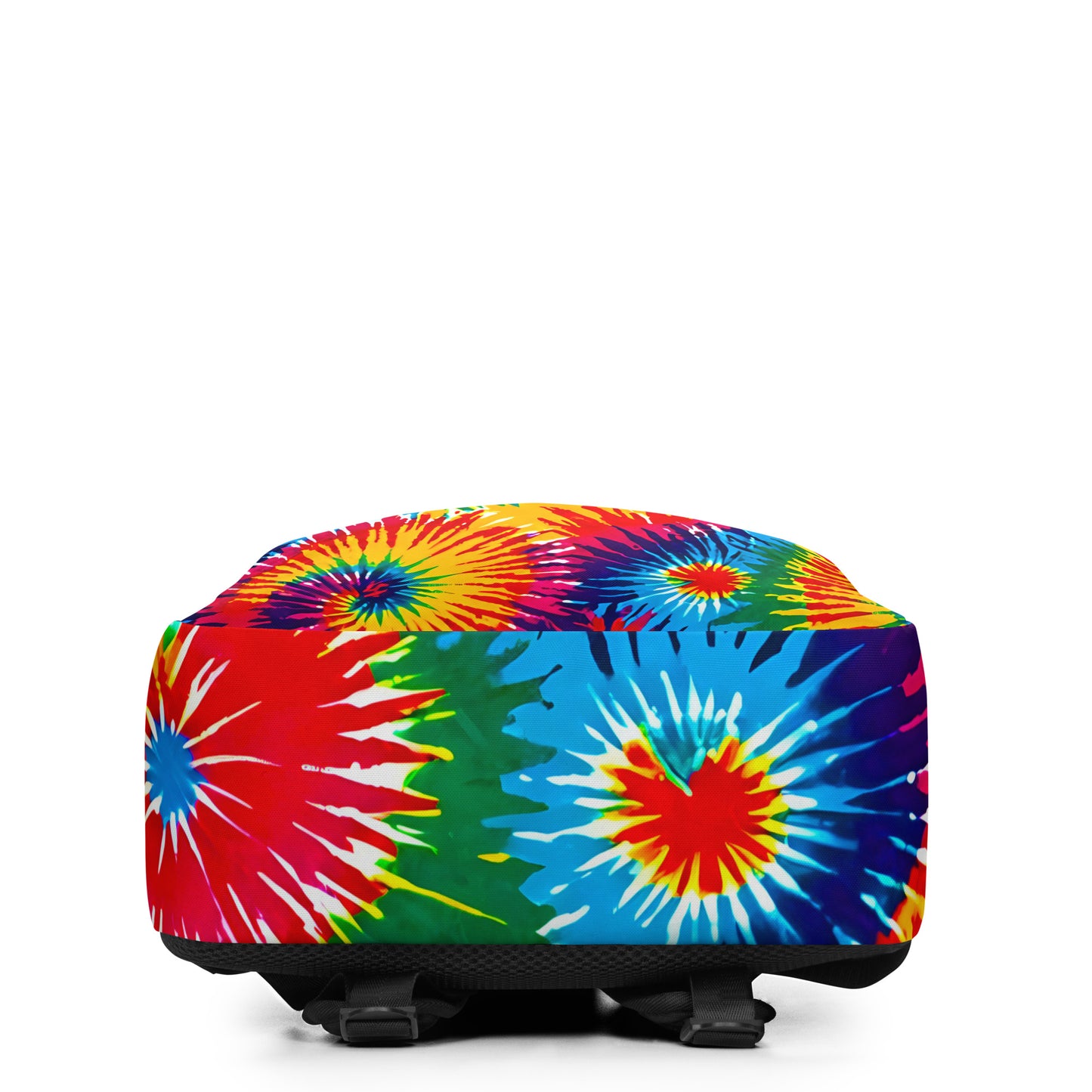 Tie-Dye Print Minimalist Backpack