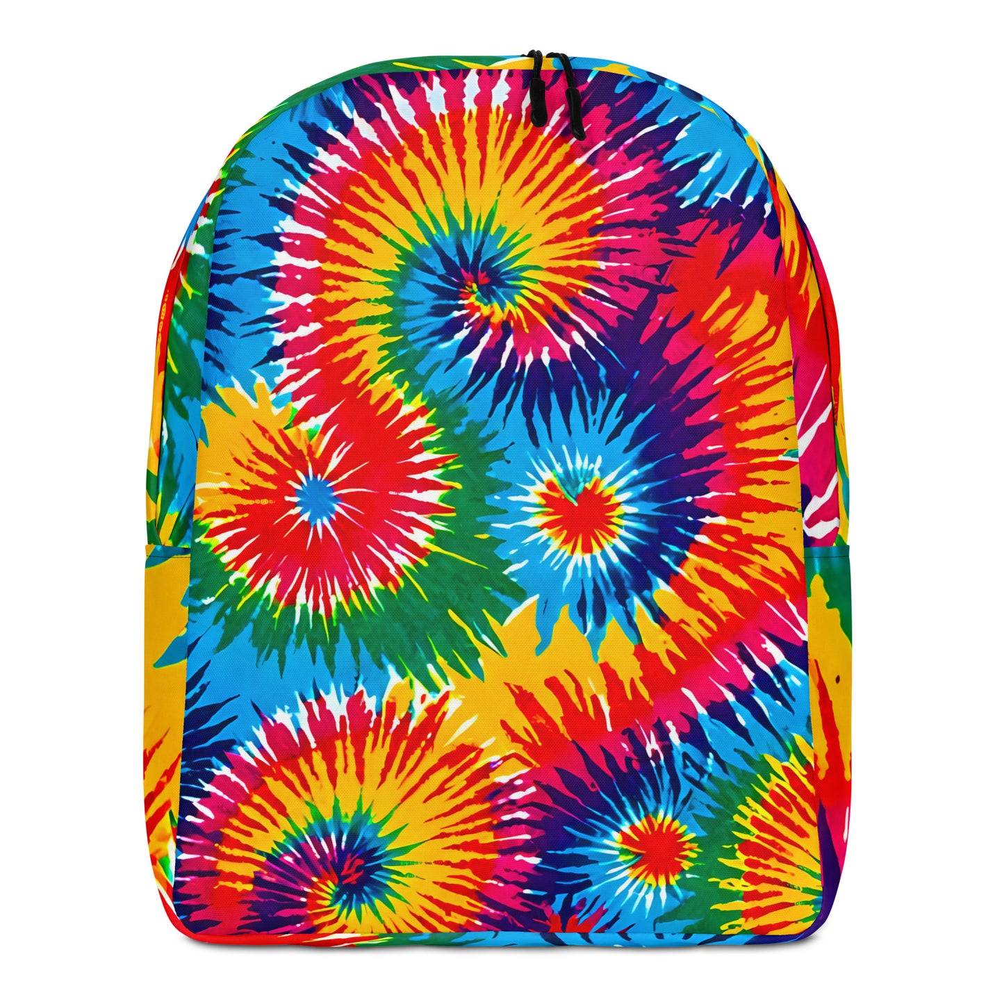 Tie-Dye Print Minimalist Backpack