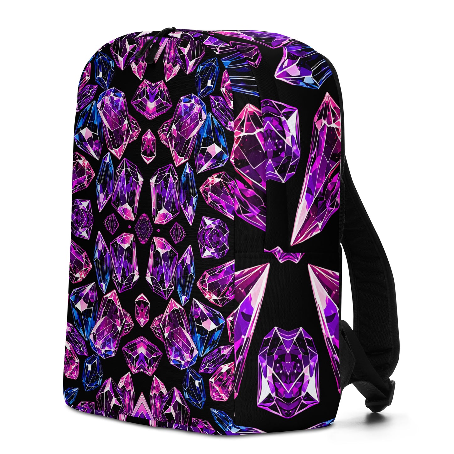 Amethyst Print Minimalist Backpack