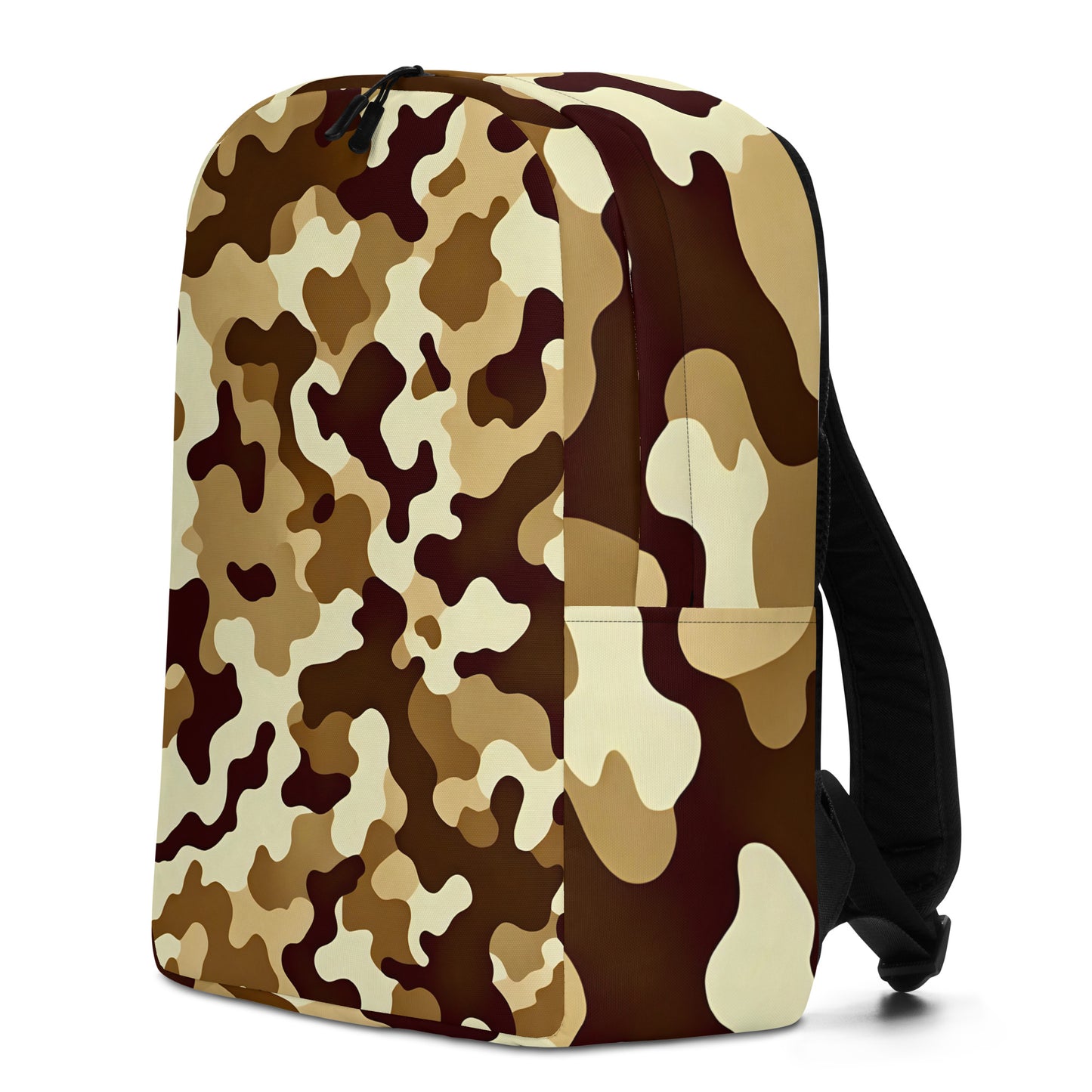 Dessert Camo Print Minimalist Backpack