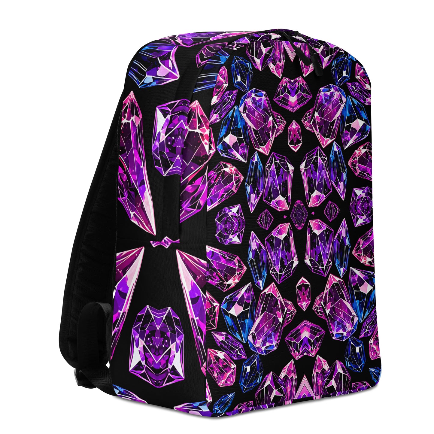 Amethyst Print Minimalist Backpack