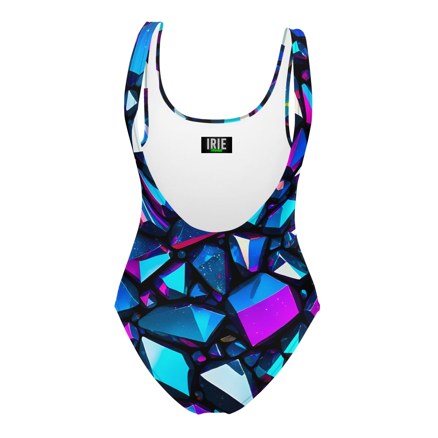 Iridescent Crystal One-Piece Swimsuit