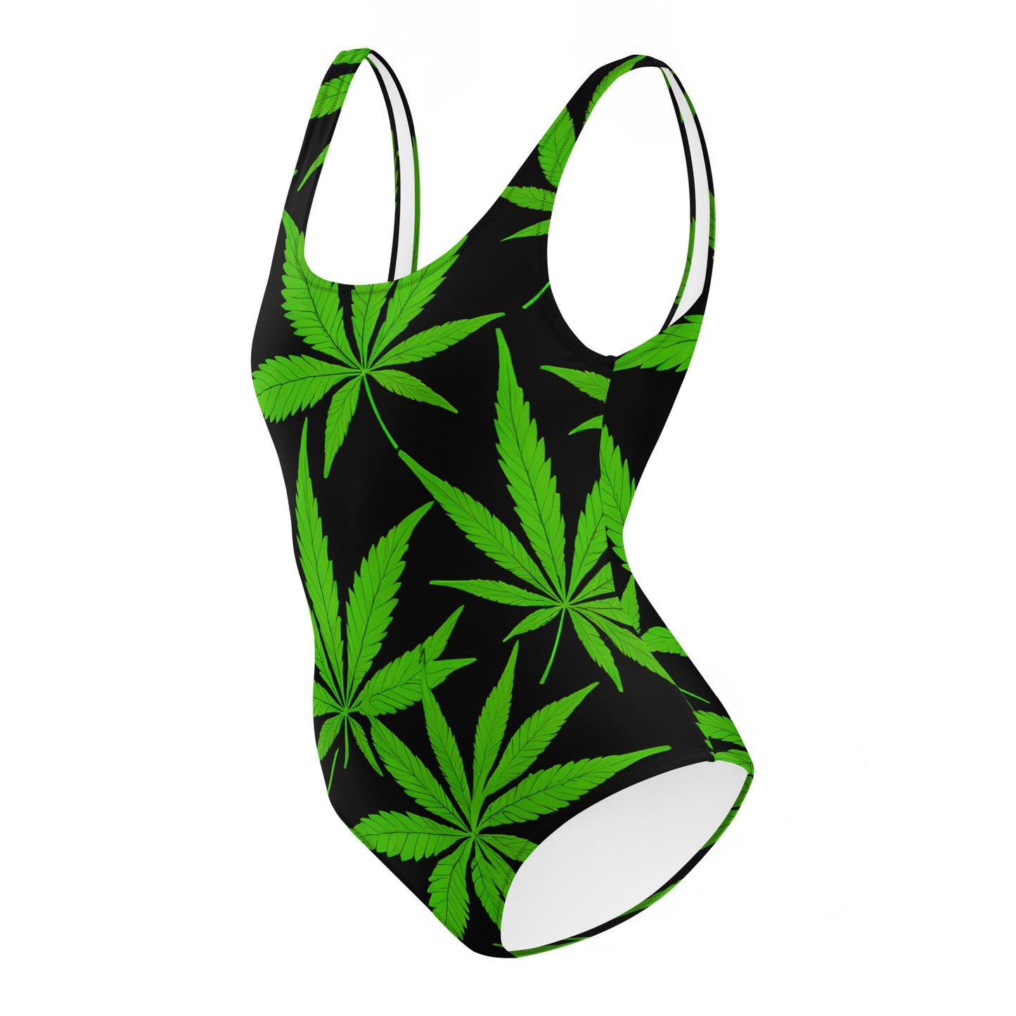 Pot leaf One-Piece Swimsuit