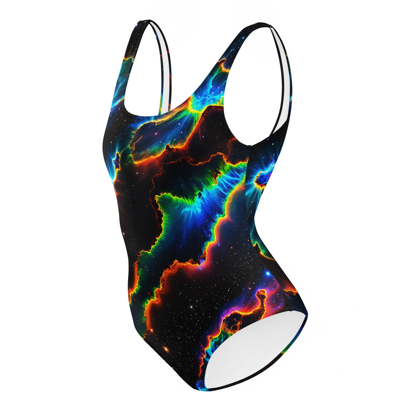 Tears in Space One-Piece Swimsuit