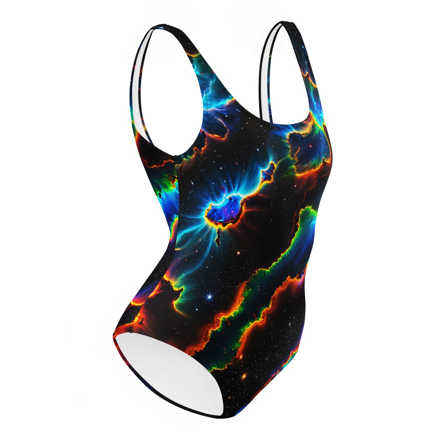 Tears in Space One-Piece Swimsuit