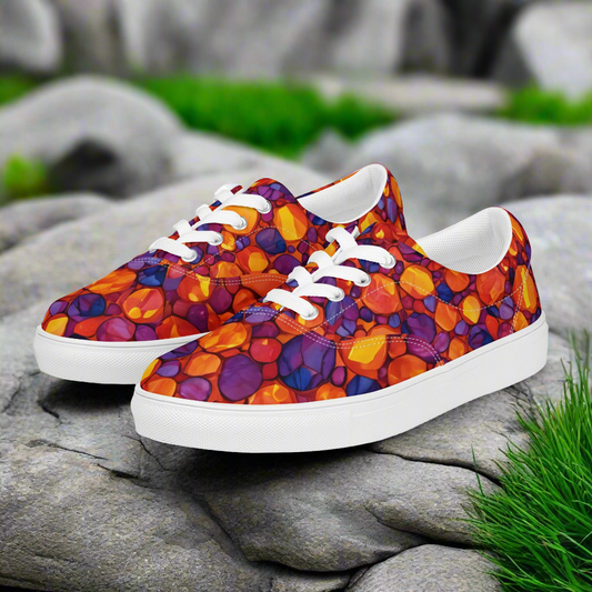 Women’s Orange Gem Sneakers