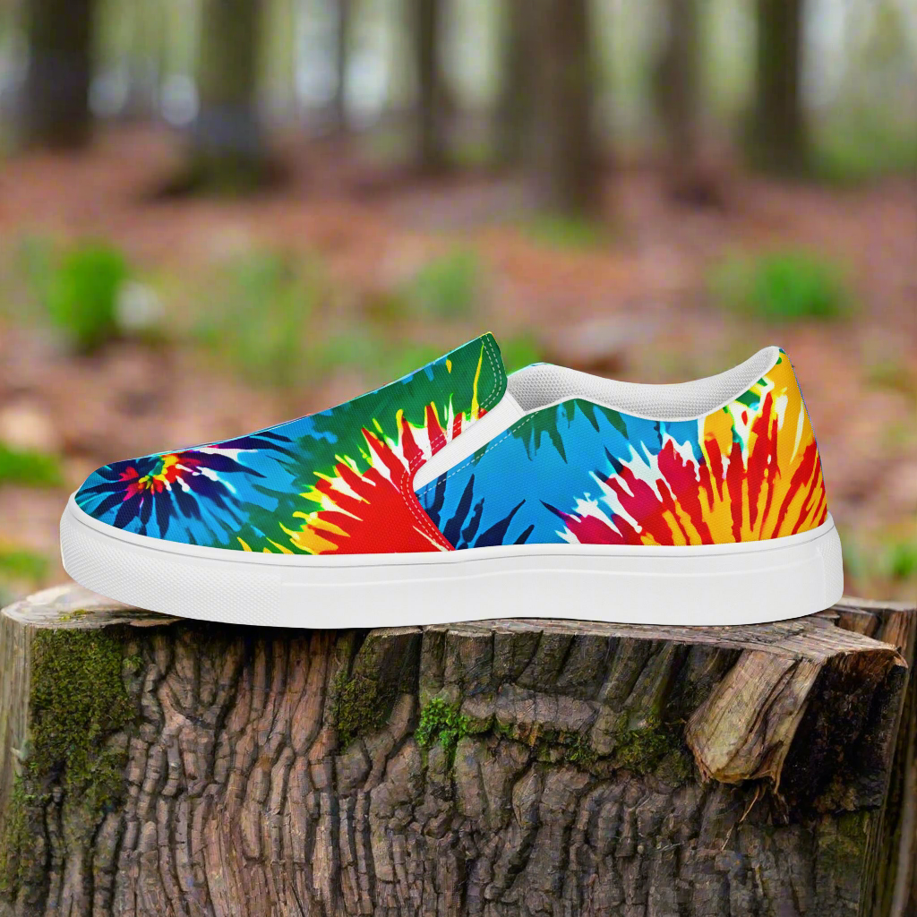 Women’s Tie Dye slip-ons