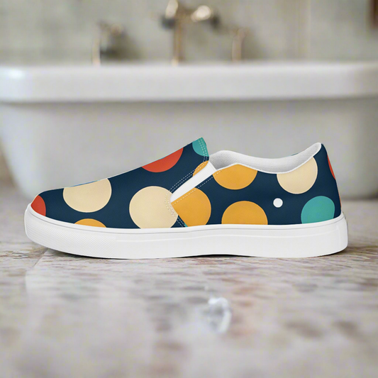 Women’s Polka Dot slip-ons