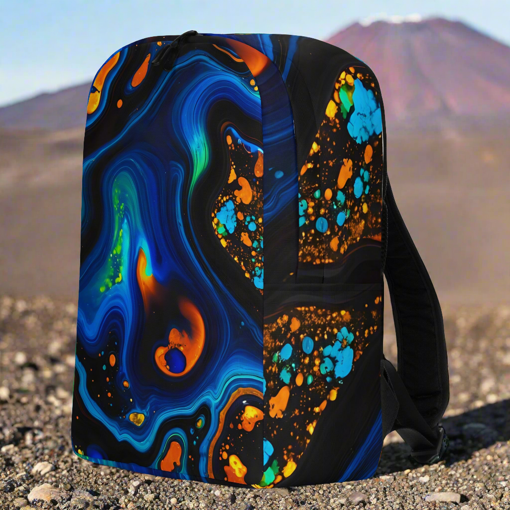 Liquid Glow Minimalist Backpack