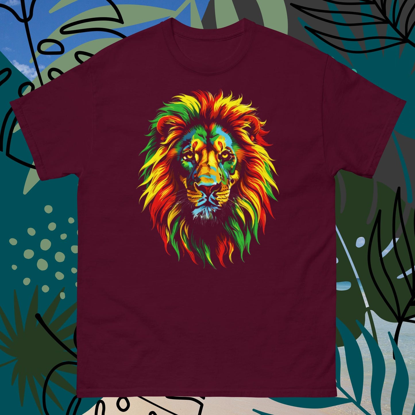 Unisex Rasta Lion Tee