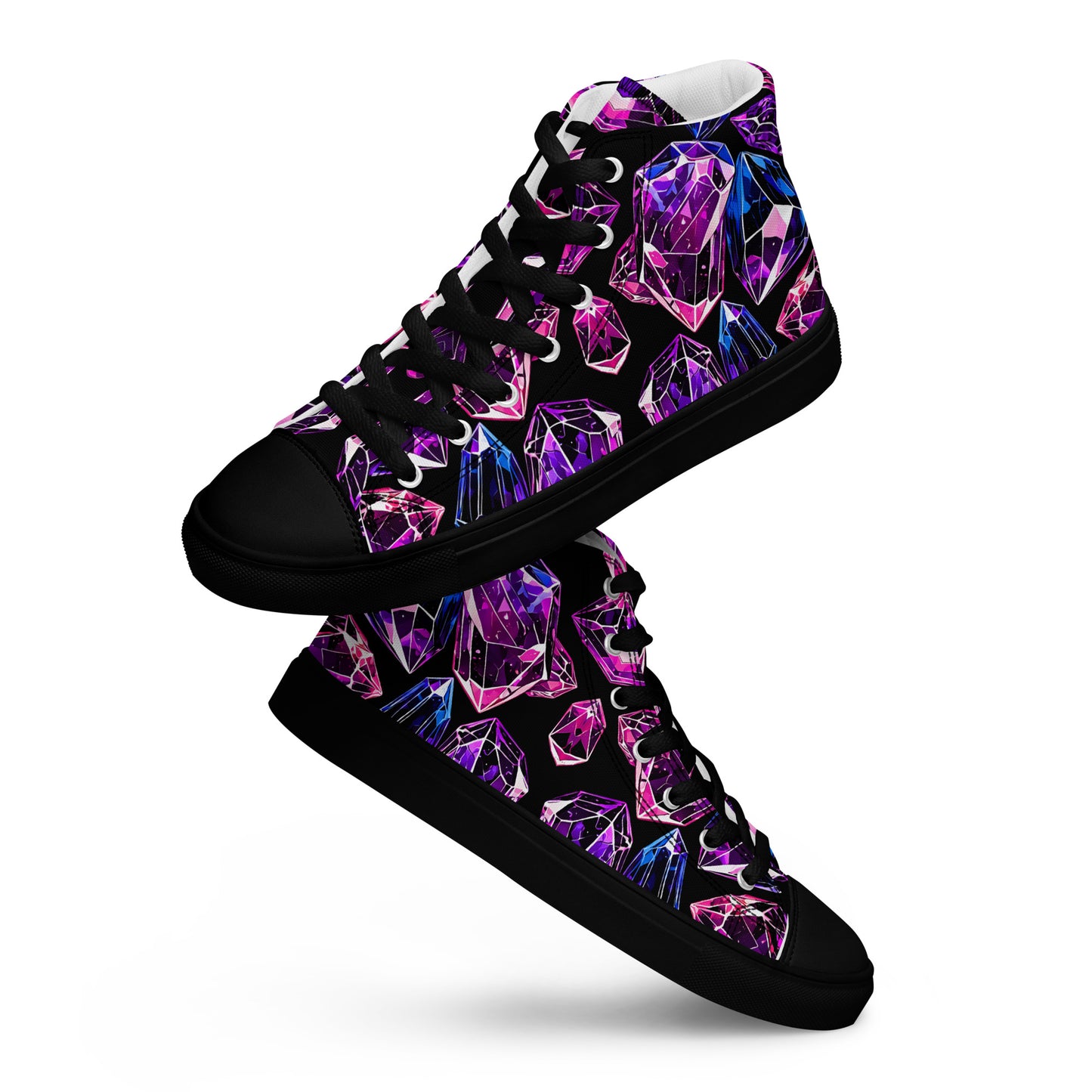 Men's Amethyst high top canvas shoes