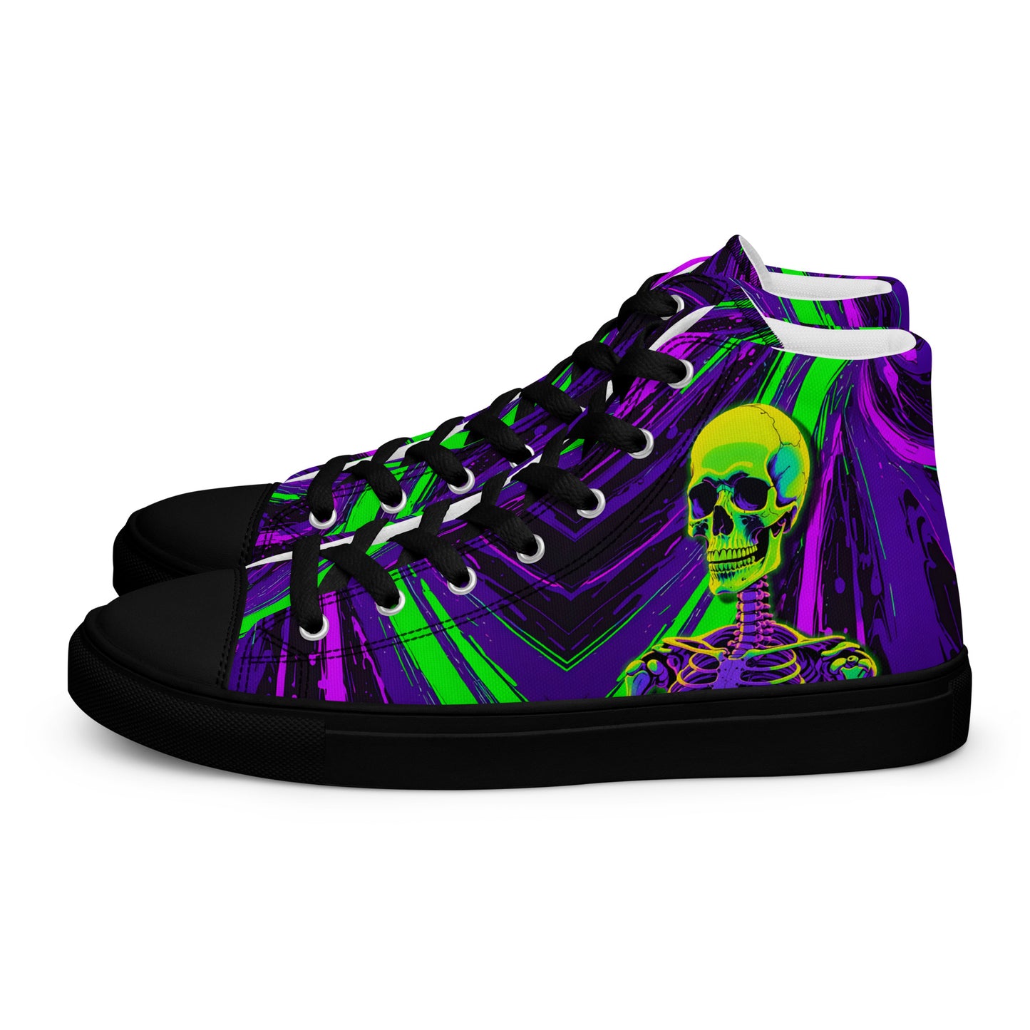 Men's Toxic Grave high top canvas shoes