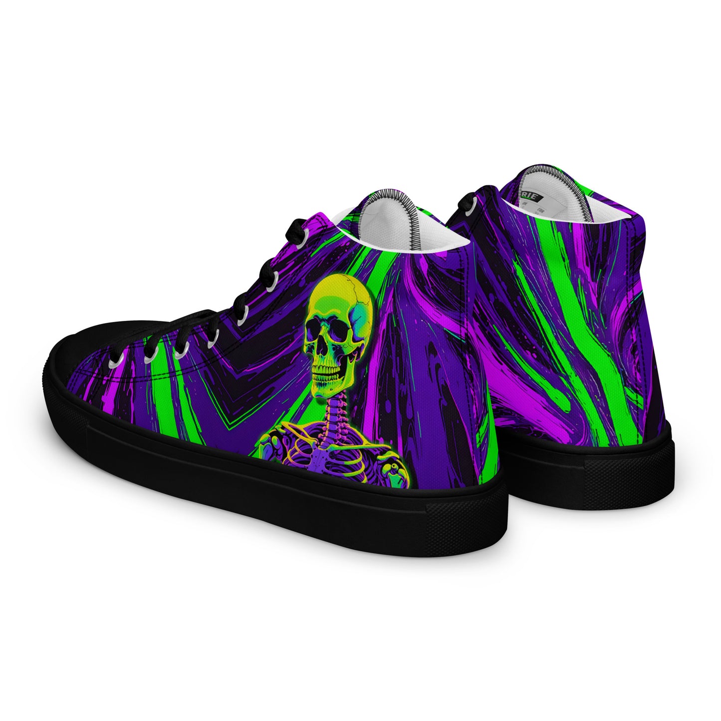 Men's Toxic Grave high top canvas shoes