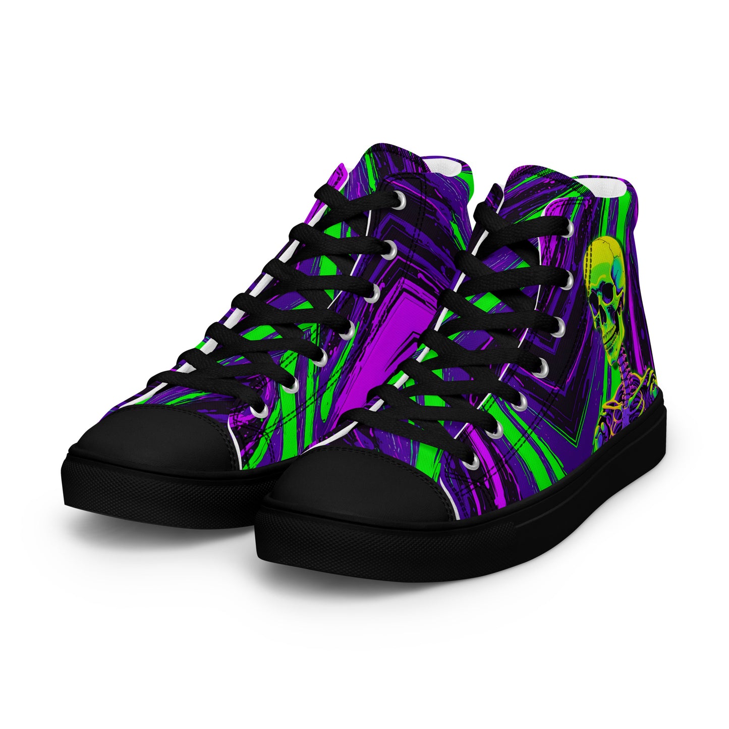 Men's Toxic Grave high top canvas shoes