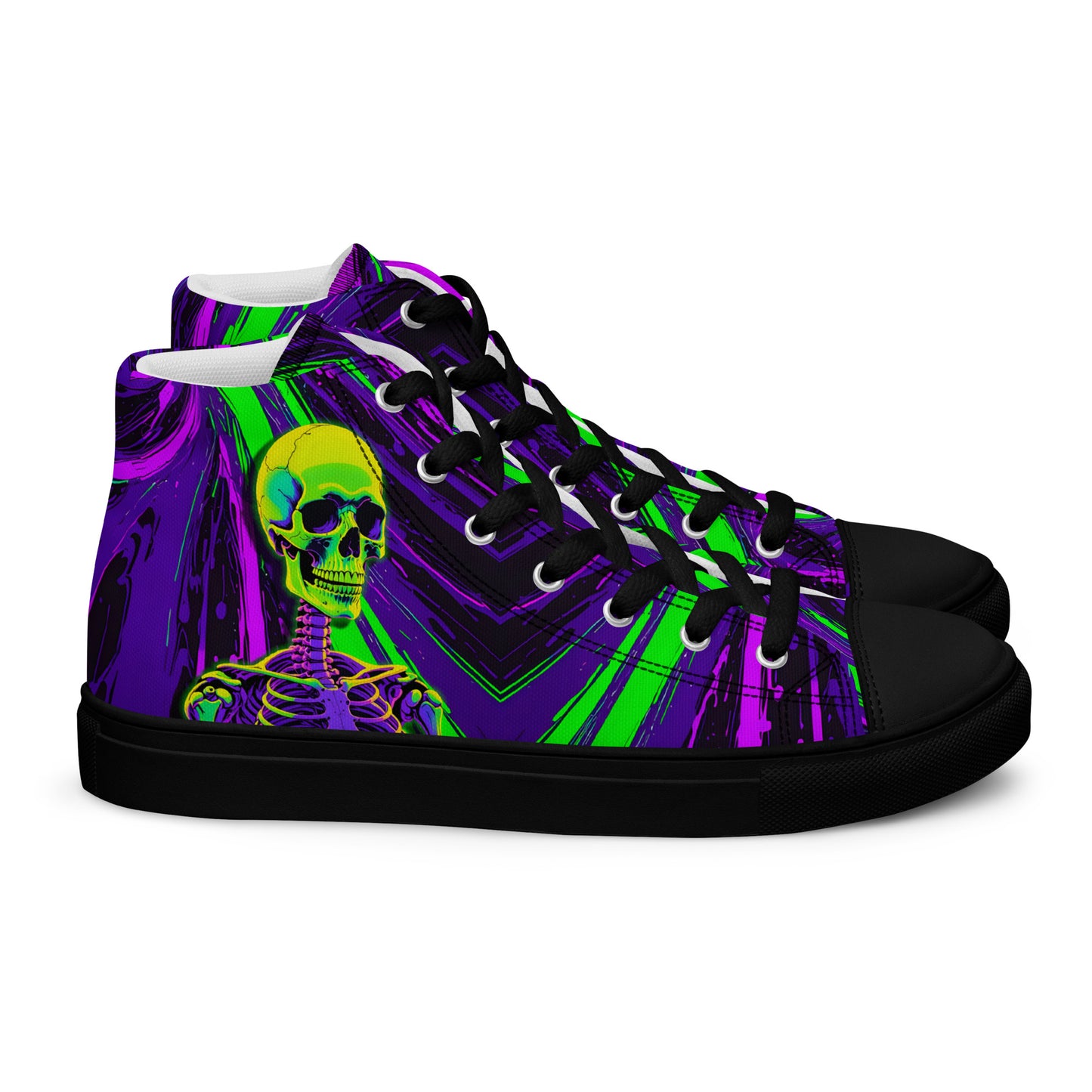 Men's Toxic Grave high top canvas shoes