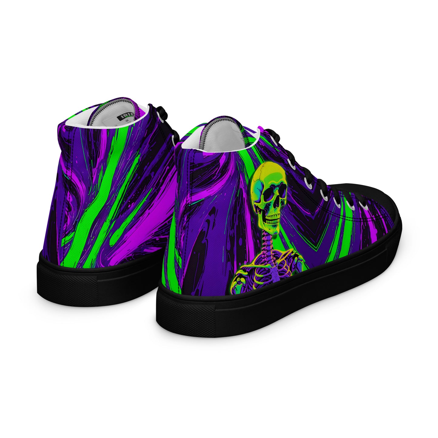 Men's Toxic Grave high top canvas shoes