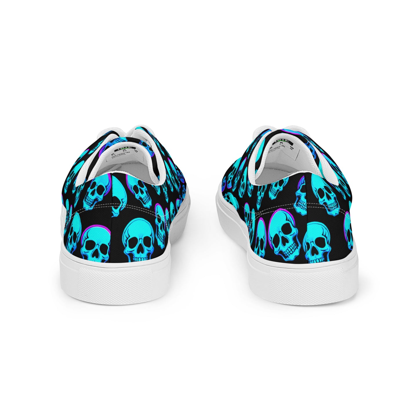 Men's Neon Skull Sneakers