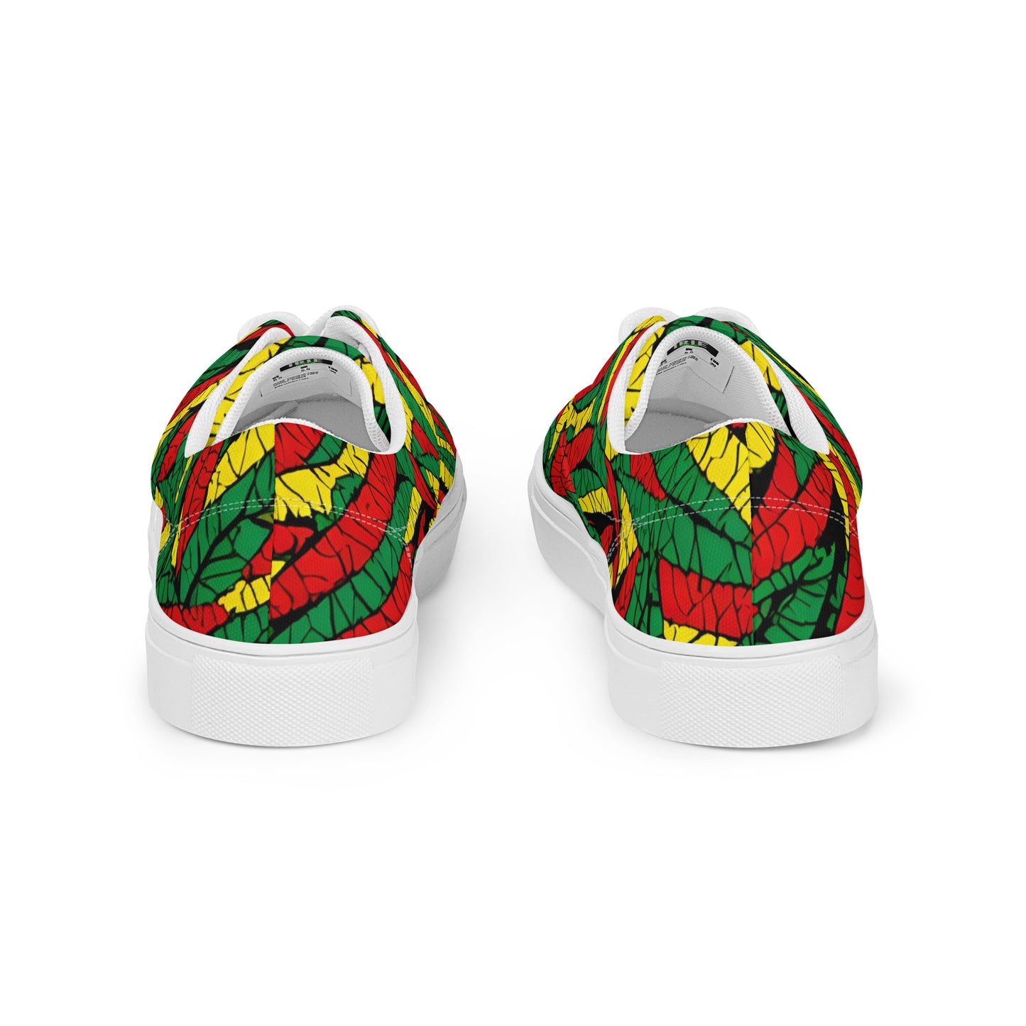 Men’s Rasta Print Sneakers