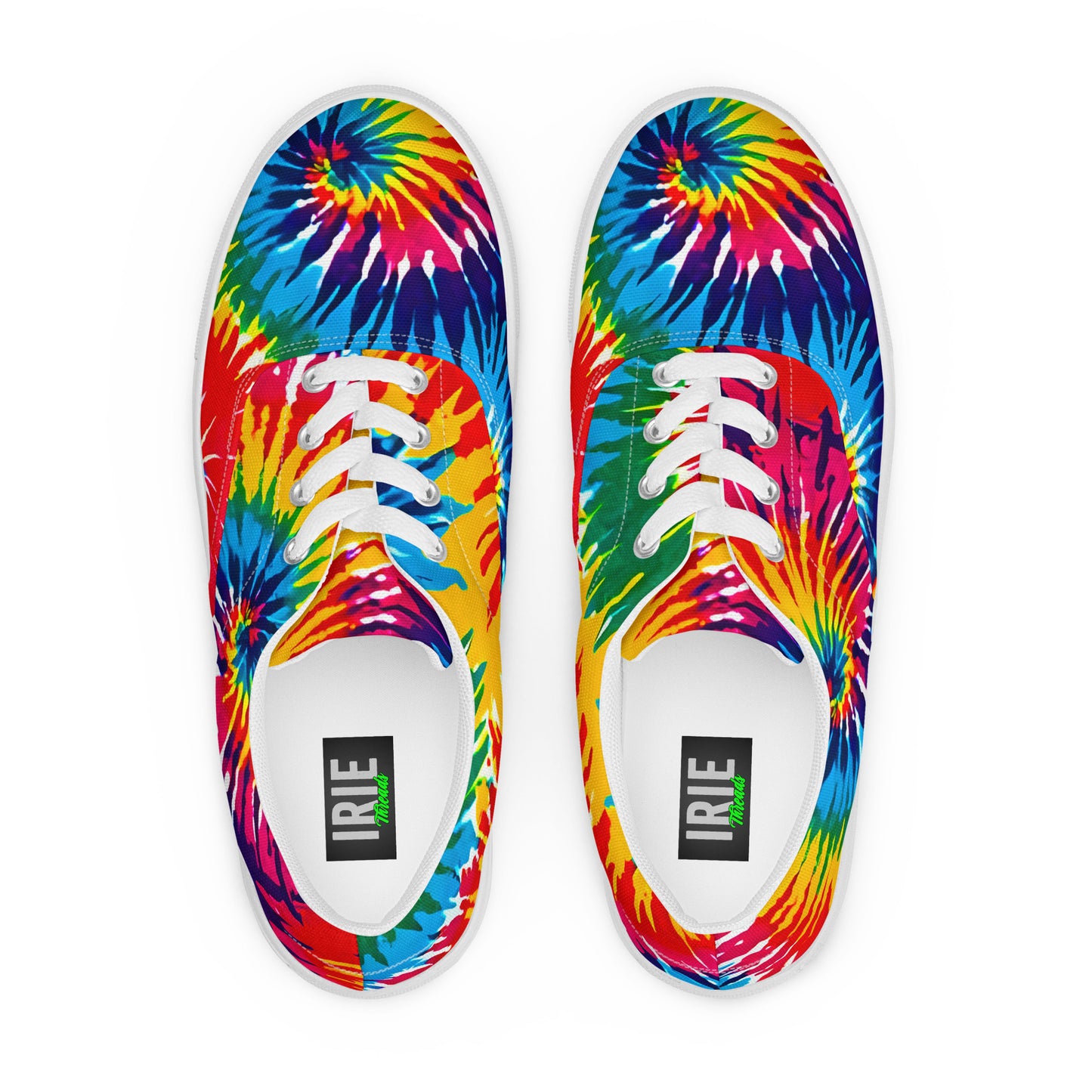 Men’s Tie-Dye lace-up canvas shoes