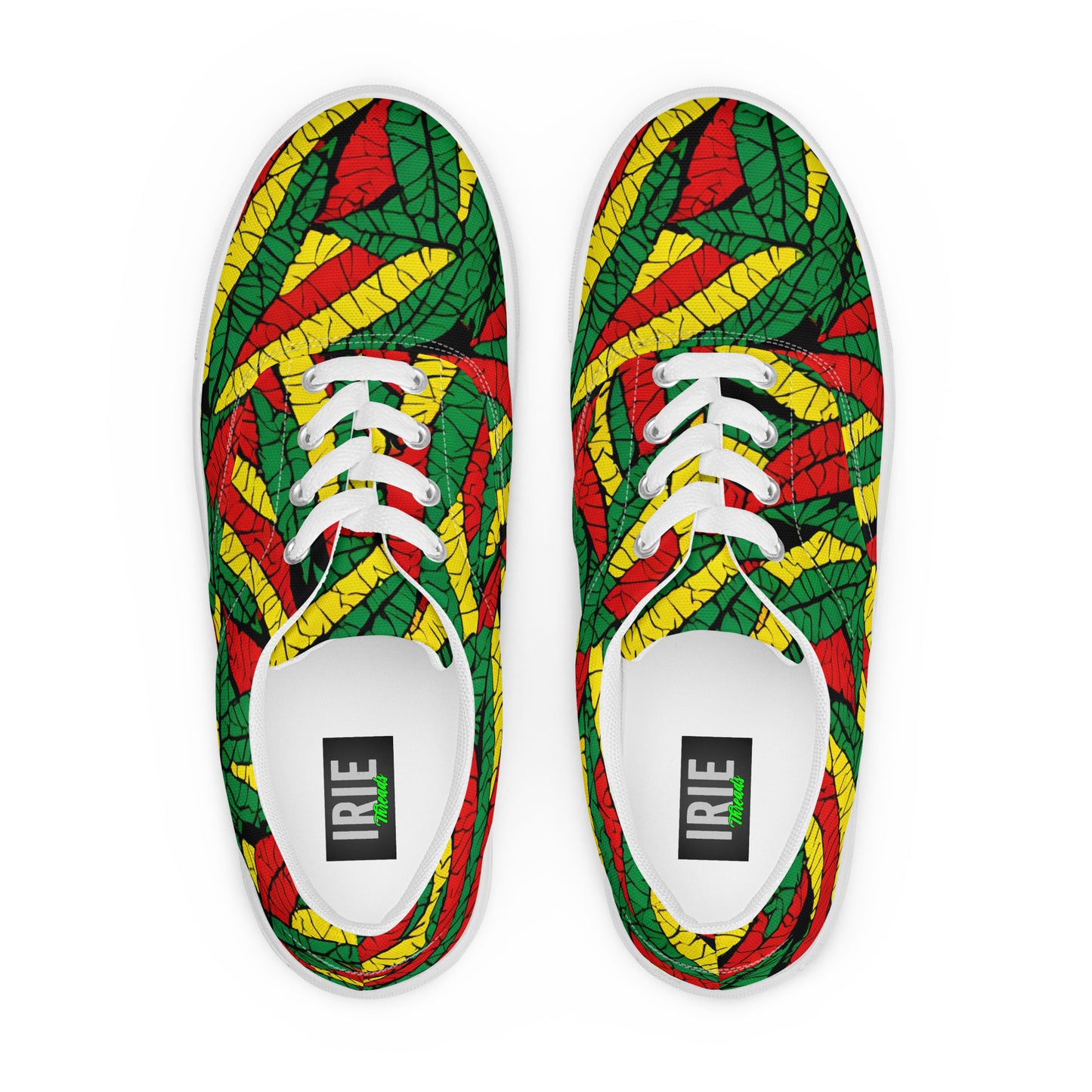 Men’s Rasta Print Sneakers