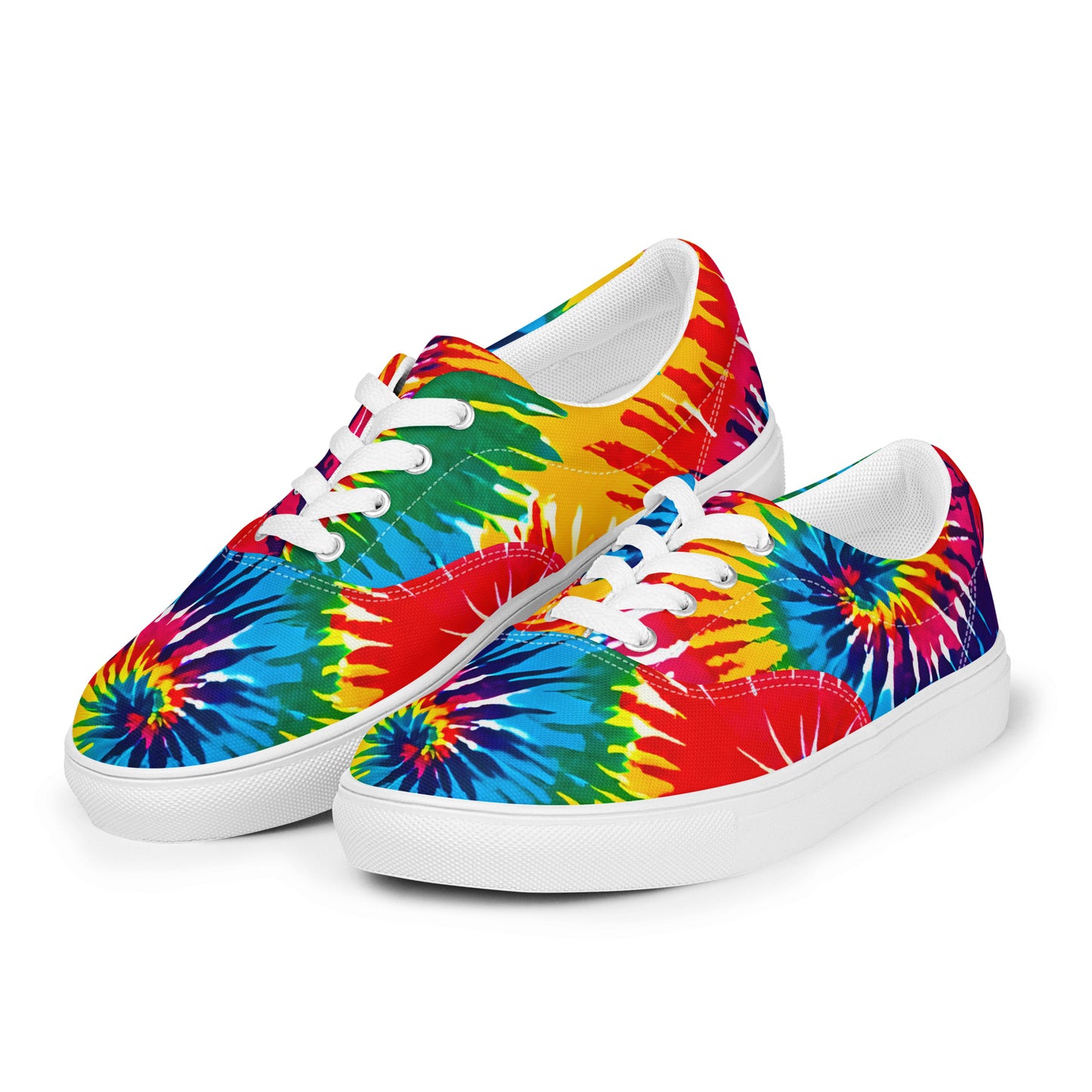 Men’s Tie-Dye lace-up canvas shoes