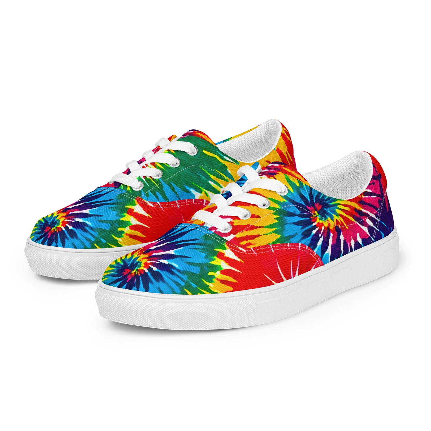 Men’s Tie-Dye lace-up canvas shoes