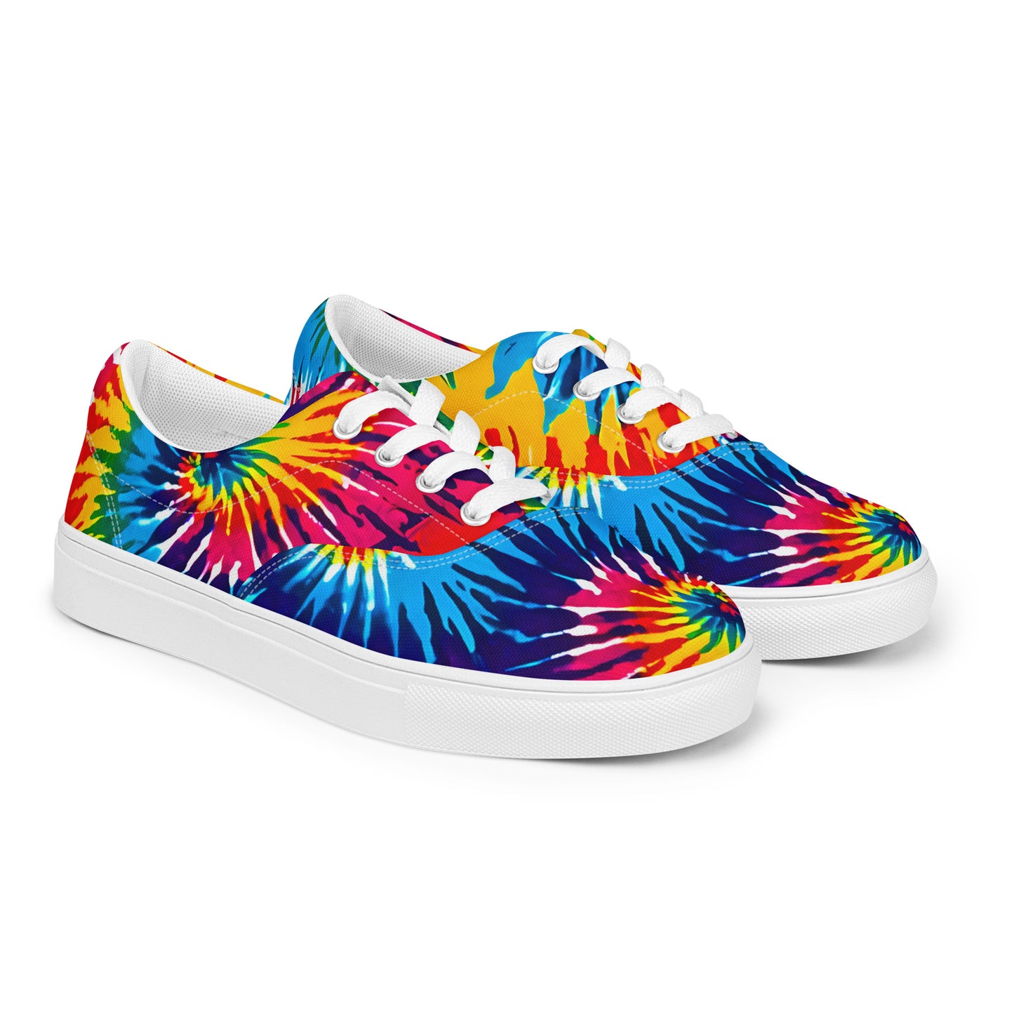 Men’s Tie-Dye lace-up canvas shoes