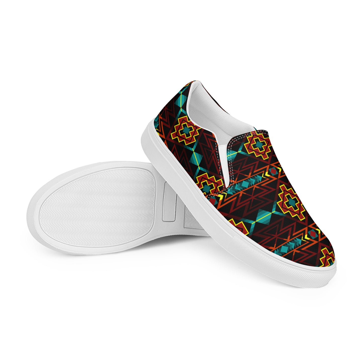 Men’s Southwest Print slip-ons