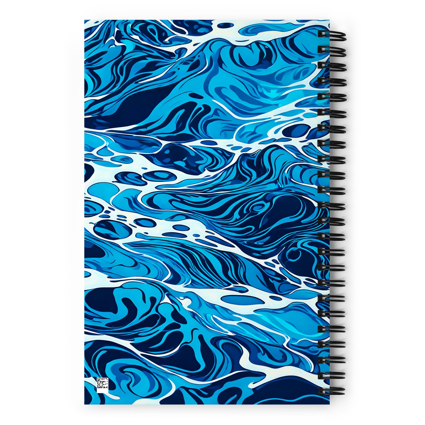 Pool Water Spiral notebook