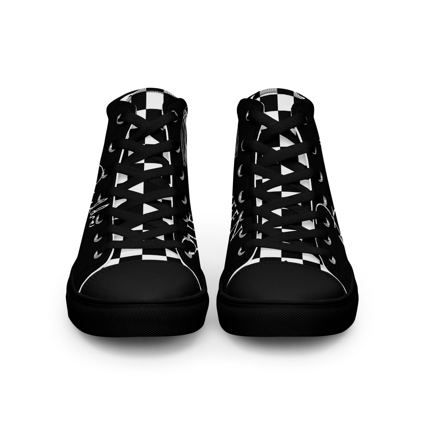 Women’s Angel Freddie Mercury Signature high top canvas shoes