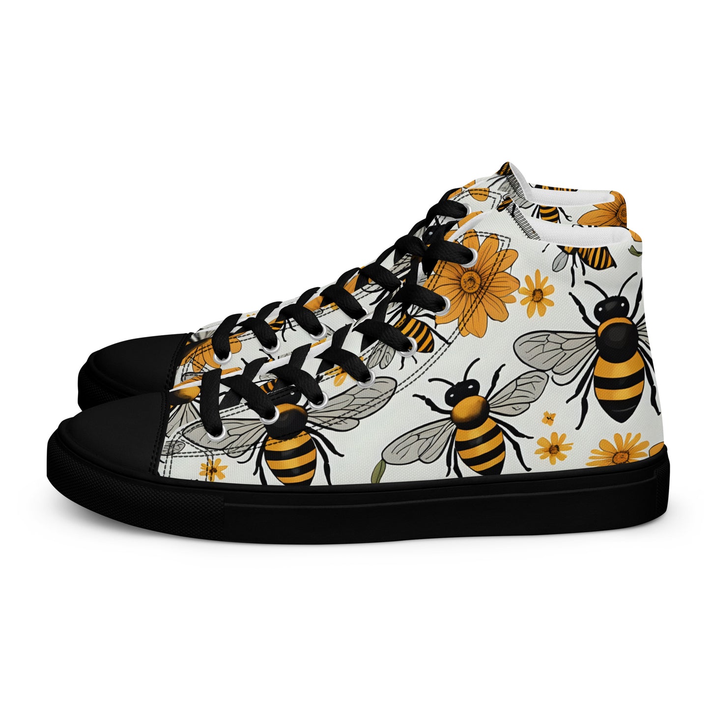 Women’s Queen Bee High Top Canvas Shoes