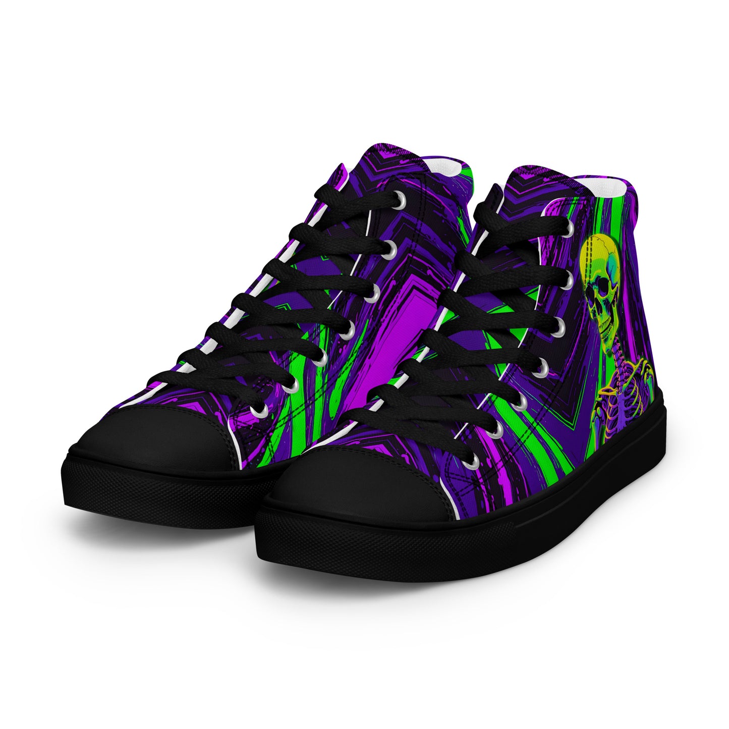 Women’s Toxic Grave high top canvas shoes