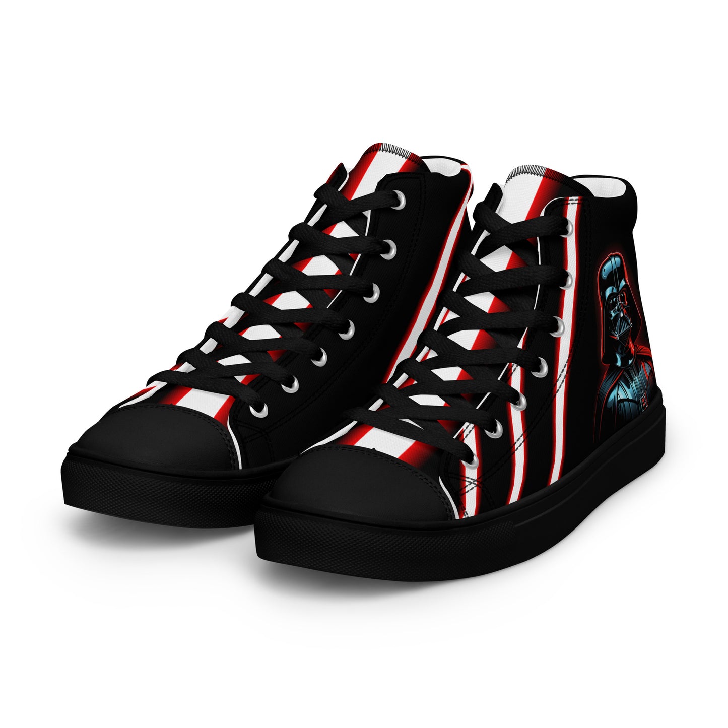 Women’s "Dark Evader" high top canvas shoes