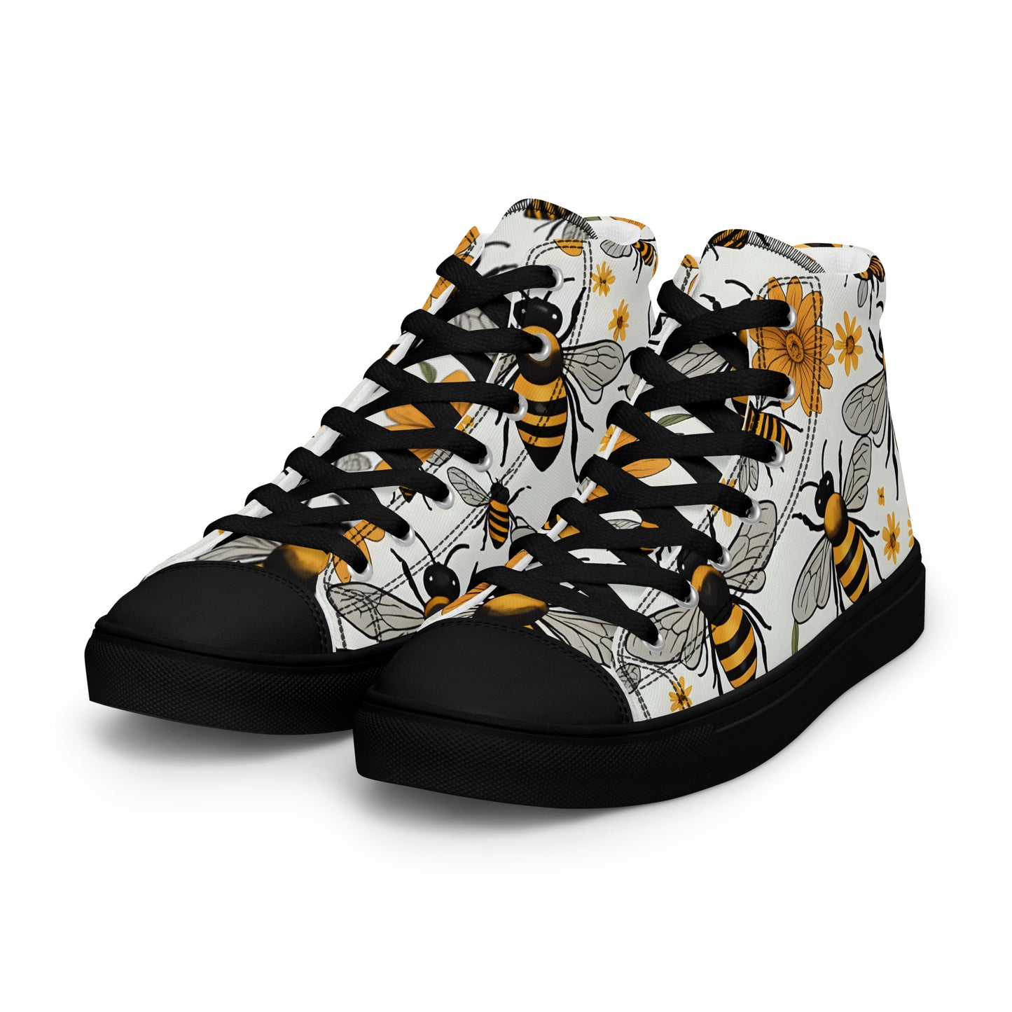 Women’s Queen Bee High Top Canvas Shoes