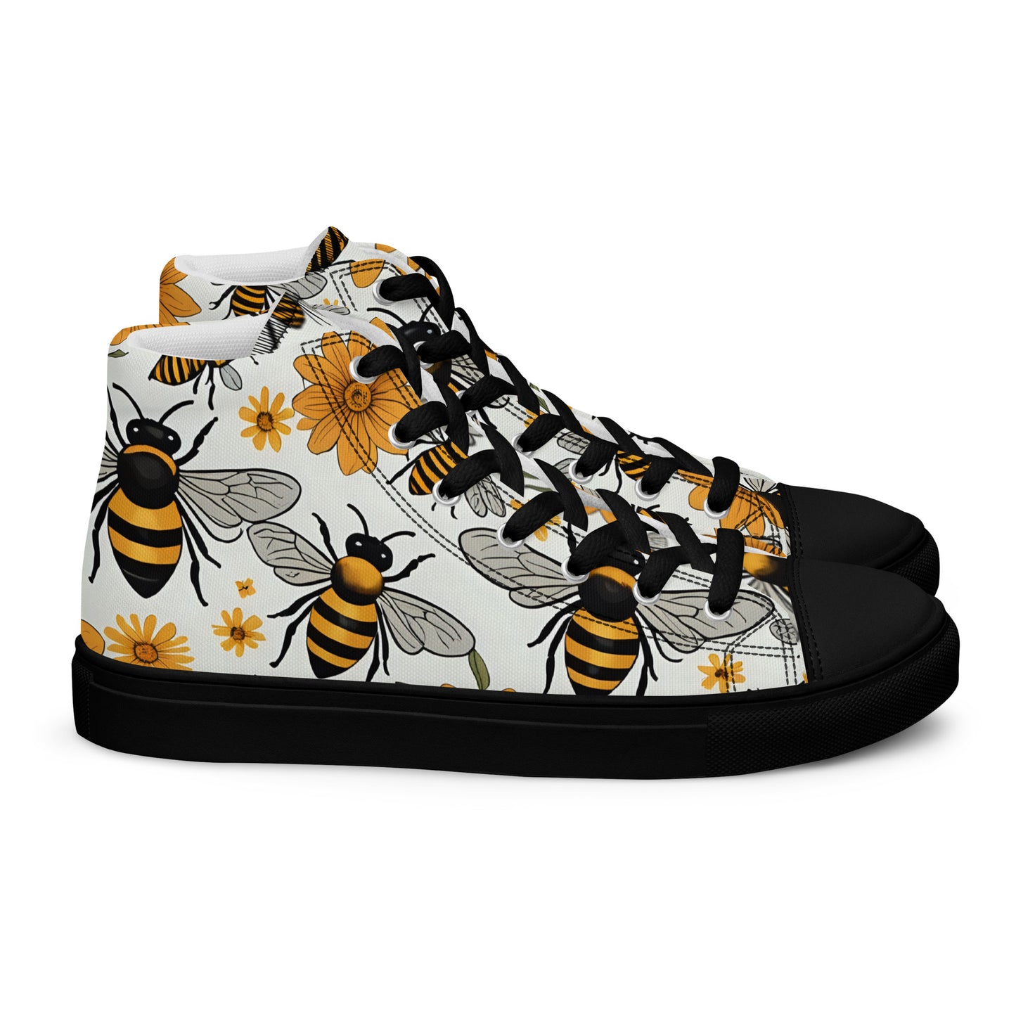 Women’s Queen Bee High Top Canvas Shoes