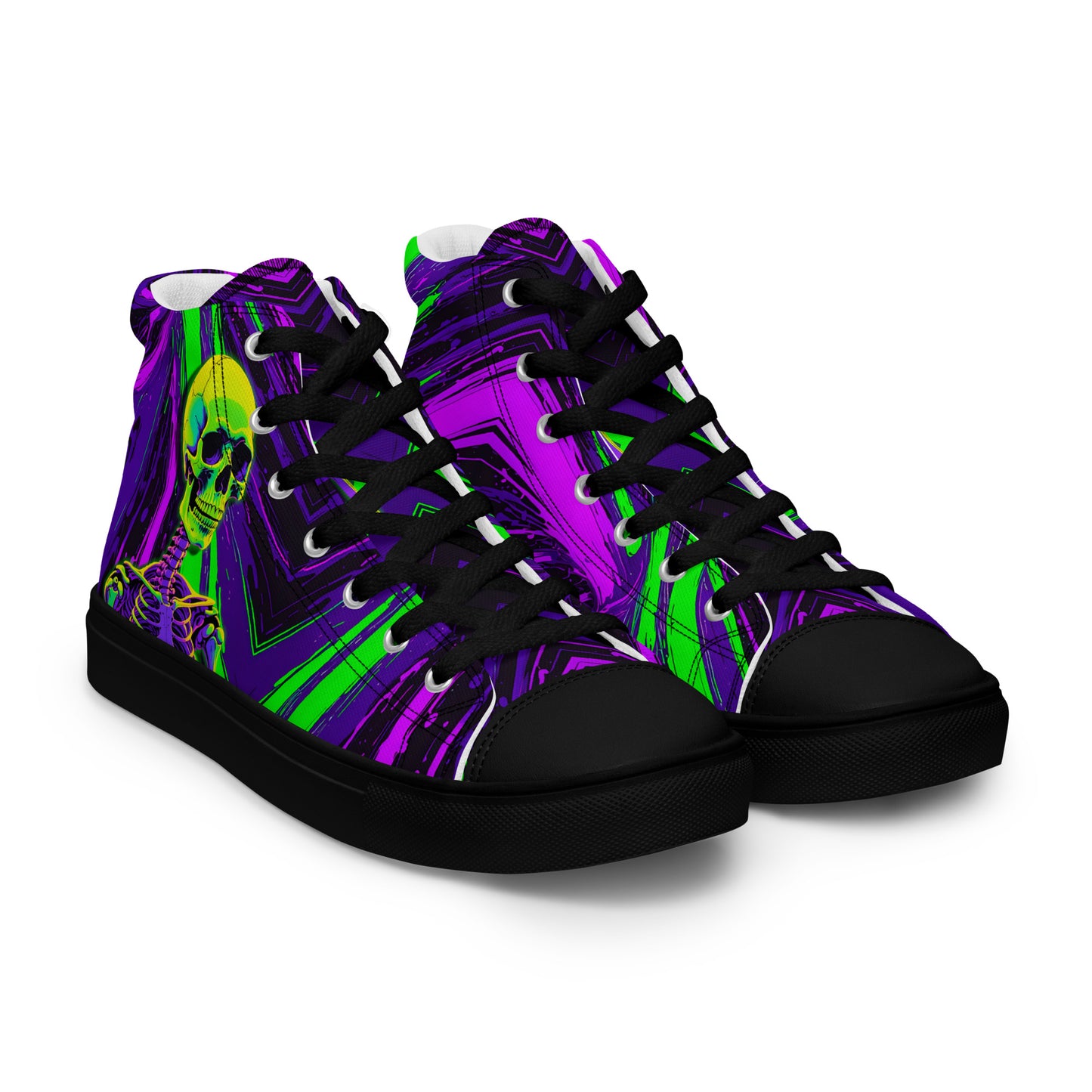 Women’s Toxic Grave high top canvas shoes