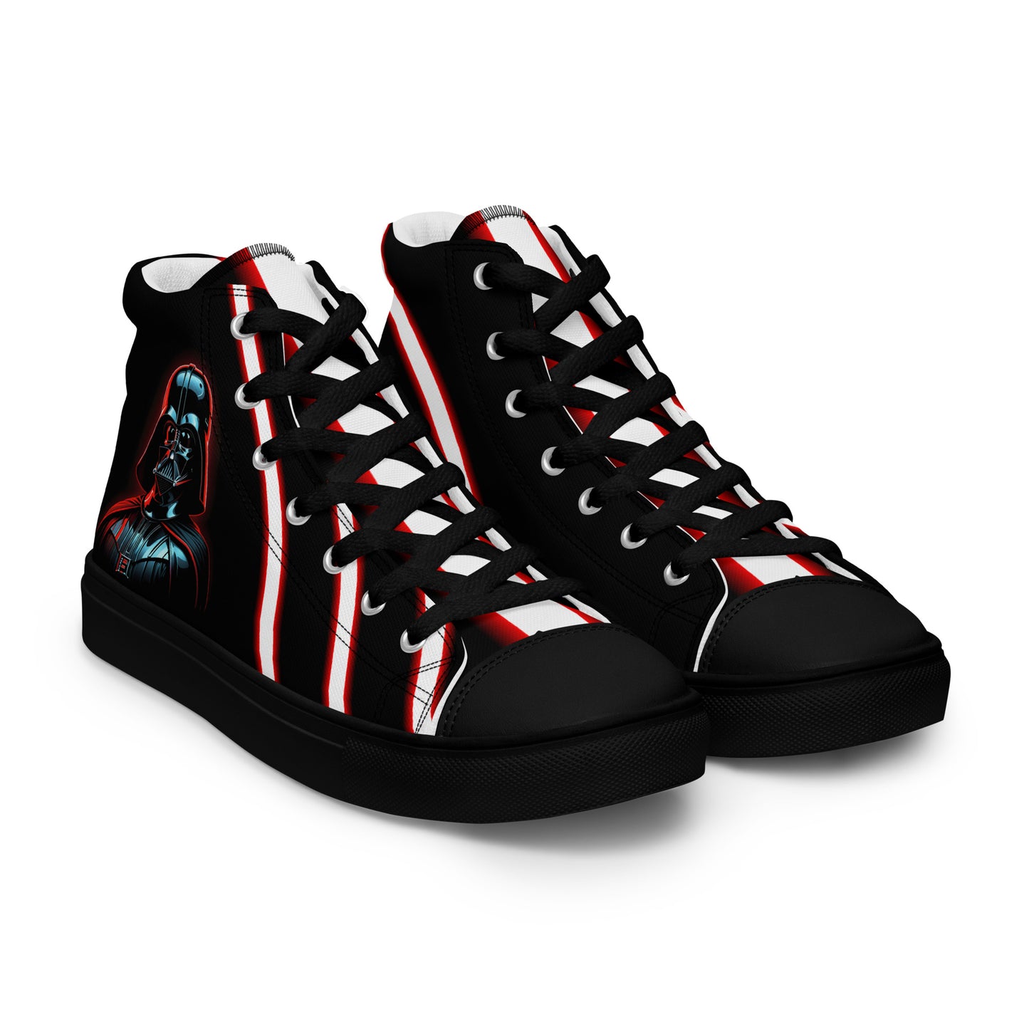 Women’s "Dark Evader" high top canvas shoes