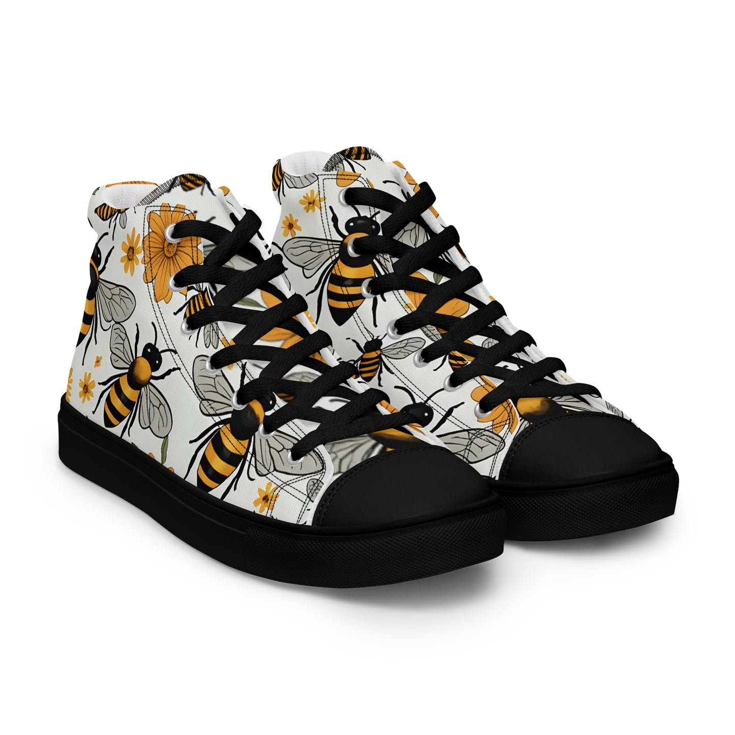 Women’s Queen Bee High Top Canvas Shoes