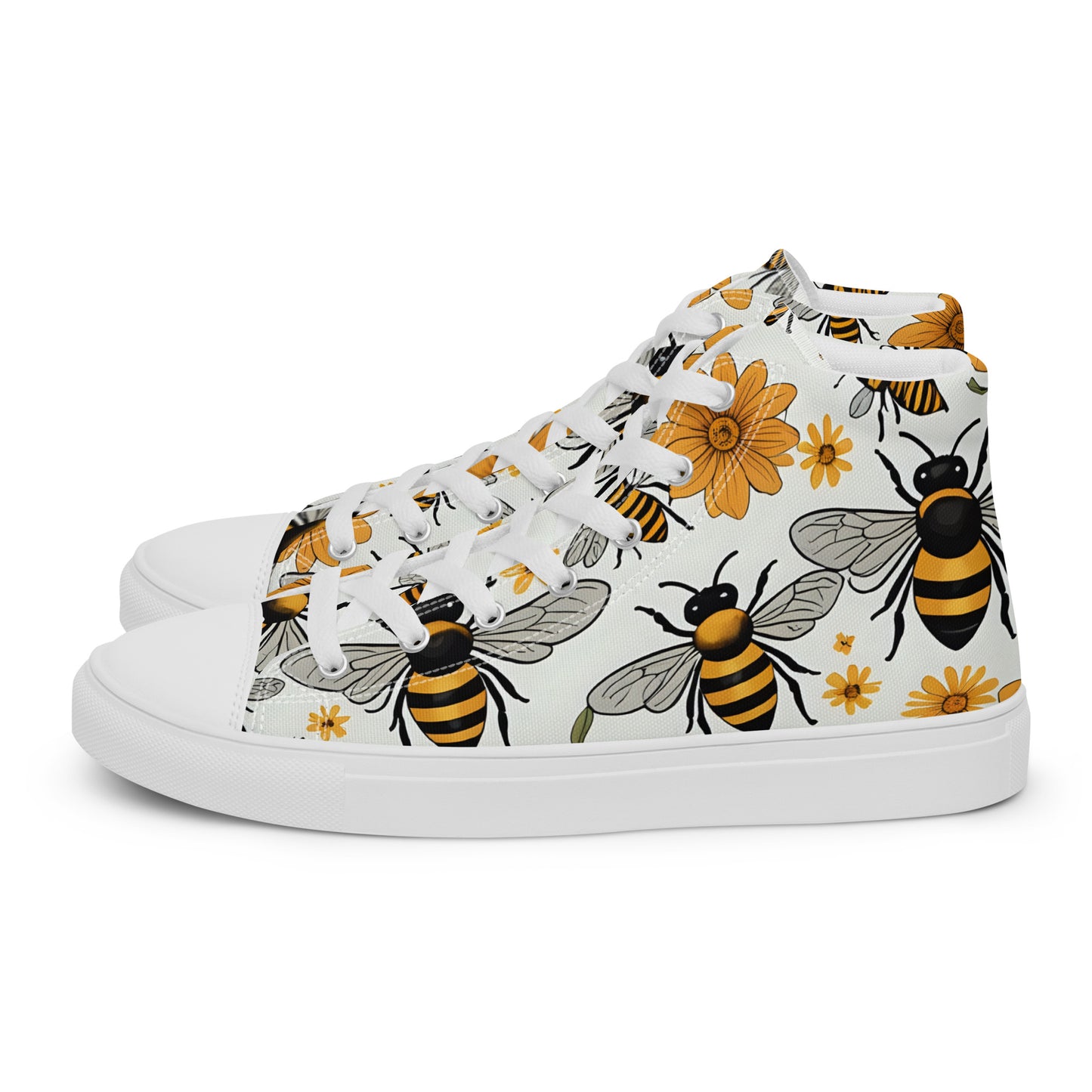 Women’s Queen Bee High Top Canvas Shoes