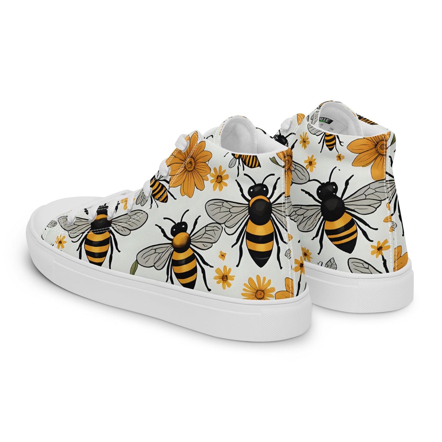 Women’s Queen Bee High Top Canvas Shoes