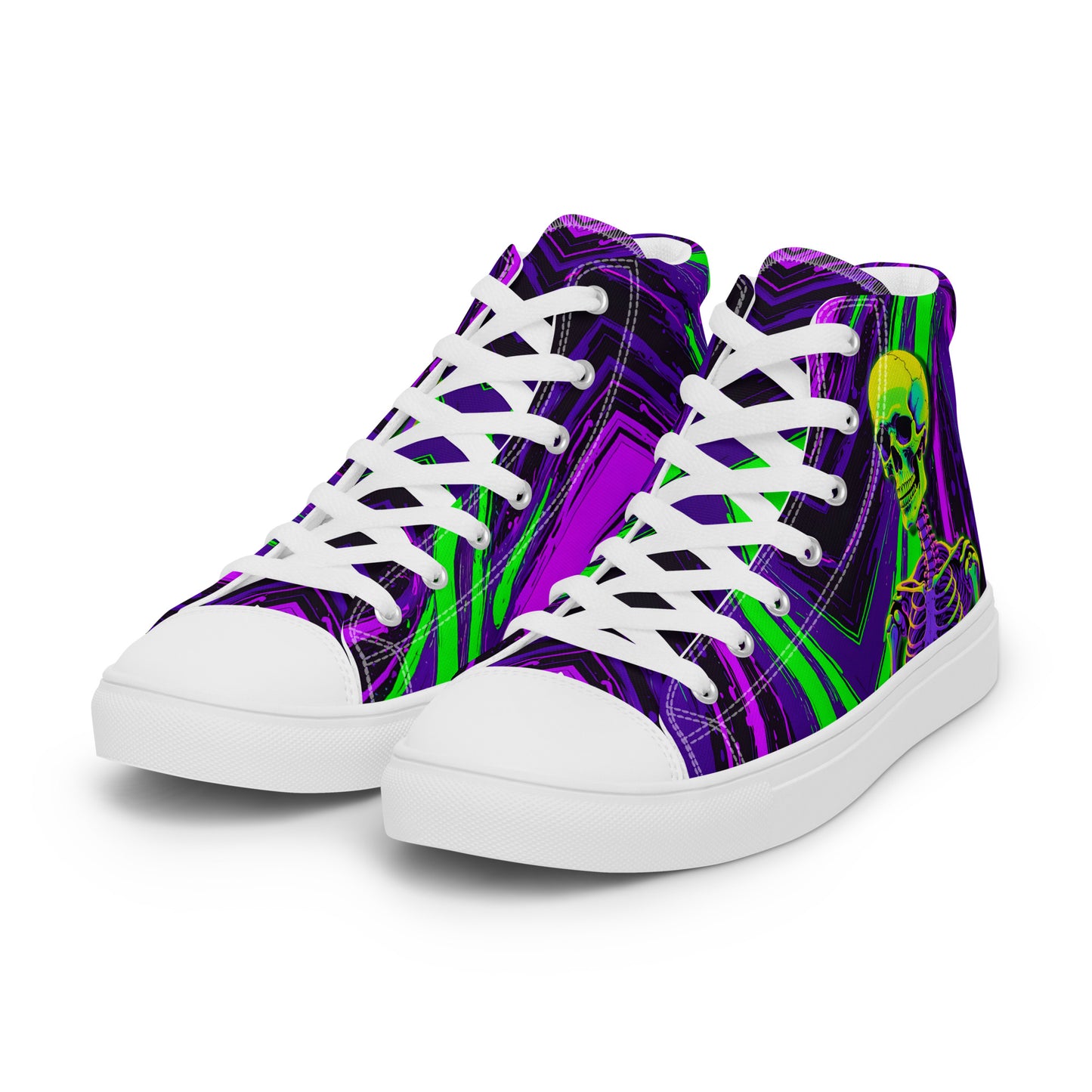 Women’s Toxic Grave high top canvas shoes