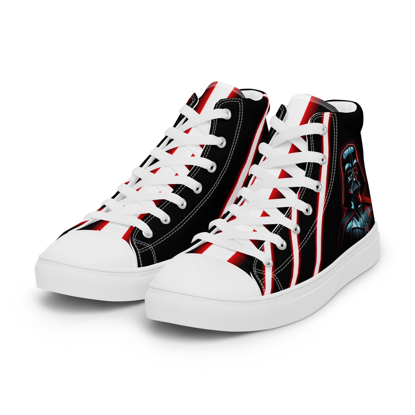 Women’s "Dark Evader" high top canvas shoes