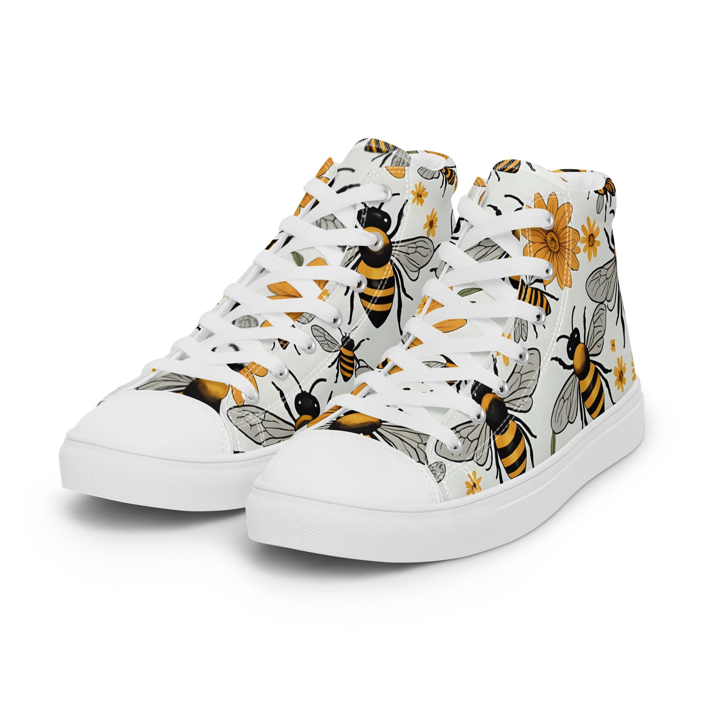 Women’s Queen Bee High Top Canvas Shoes