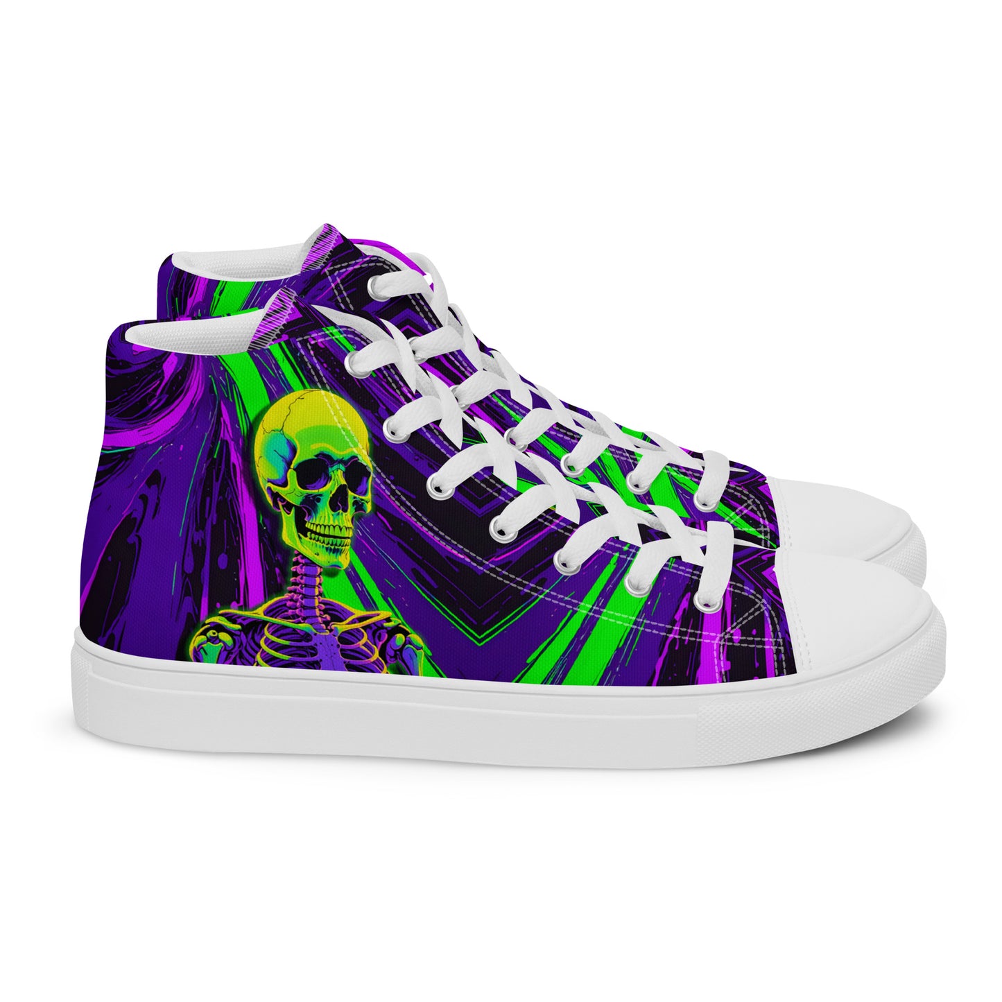 Women’s Toxic Grave high top canvas shoes